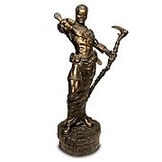 Hybrid Shepherd Cold Cast Bronze Statue